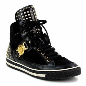 Versace studded sneakers